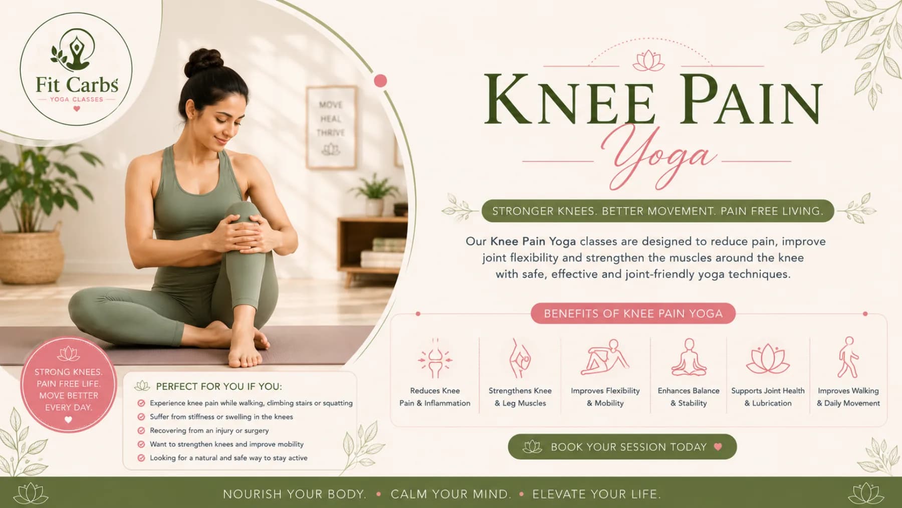 Knee Pain Yoga