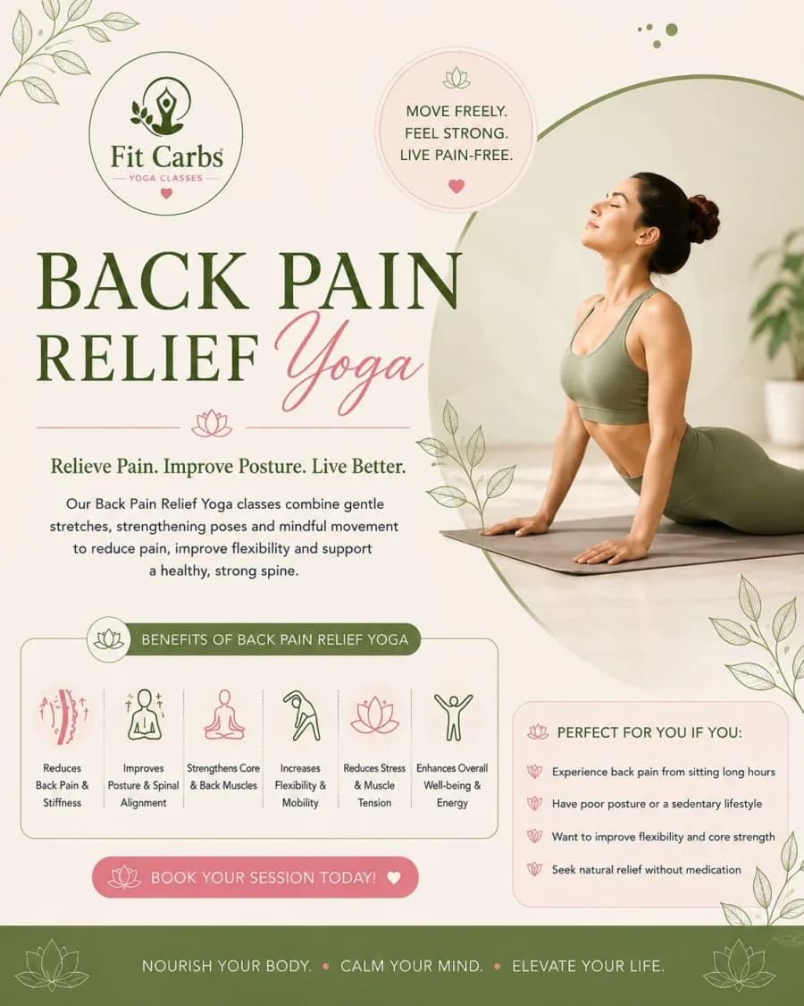 Back Pain Relief Yoga