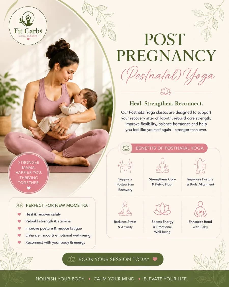 Post Pregnancy (Postnatal) Yoga