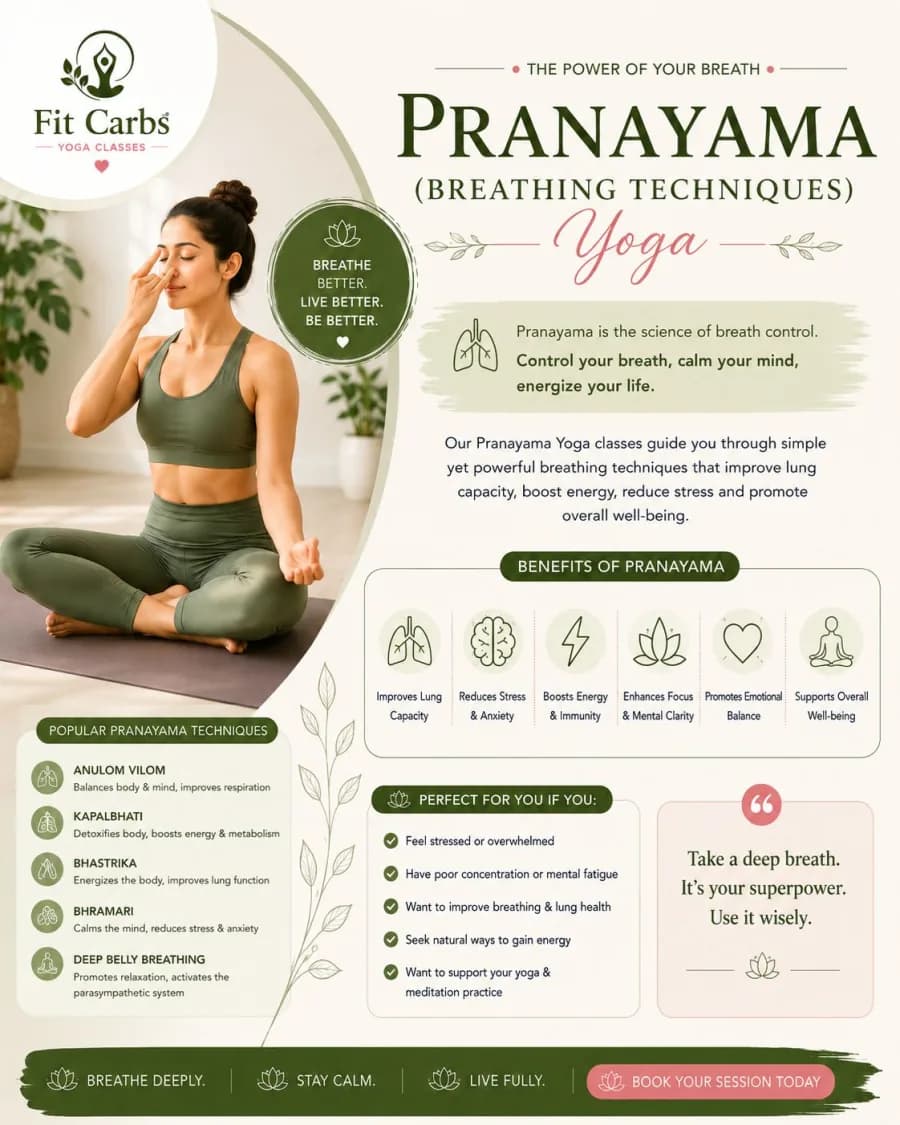 Pranayama (Breathing) Yoga